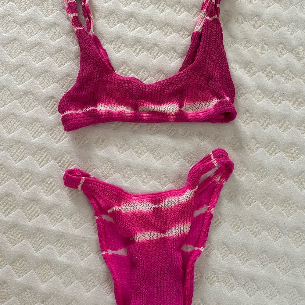 High waisted bikini set